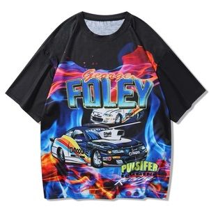 SHEIN Drop Shoulder Graphic Tee, Size Medium Unisex